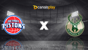 Assistir NBA: Detroit Pistons x Milwaukee Bucks ao vivo online 13/04/2025