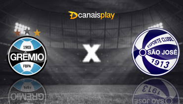 Assistir Grêmio x São José ao vivo online 08/07/2025