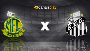 Assistir Mirassol x Santos ao vivo online 19/07/2025