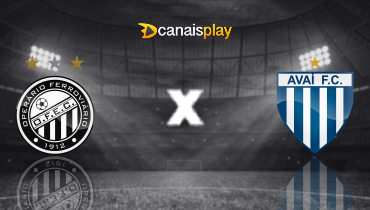 Assistir Operário-PR x Avaí ao vivo online 19/08/2025