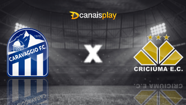 Assistir Caravaggio x Criciúma ao vivo online 10/09/2025