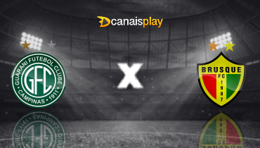 Assistir Guarani x Brusque ao vivo online 21/09/2025