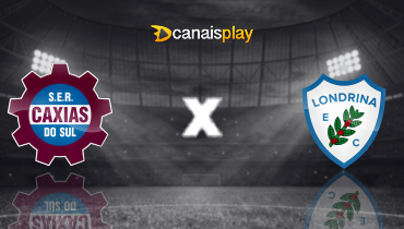 Assistir Caxias x Londrina ao vivo online 28/09/2025