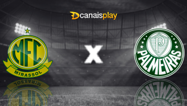 Assistir Mirassol x Palmeiras ao vivo online 09/11/2025