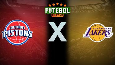 Assistir NBA: Detroit Pistons x Los Angeles Lakers ao vivo online 30/12/2025
