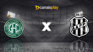 Assistir Guarani x Ponte Preta ao vivo online 31/01/2026