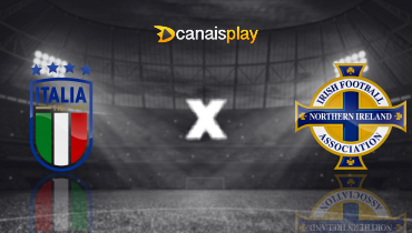 Assistir Itália x Irlanda do Norte ao vivo online 26/03/2026